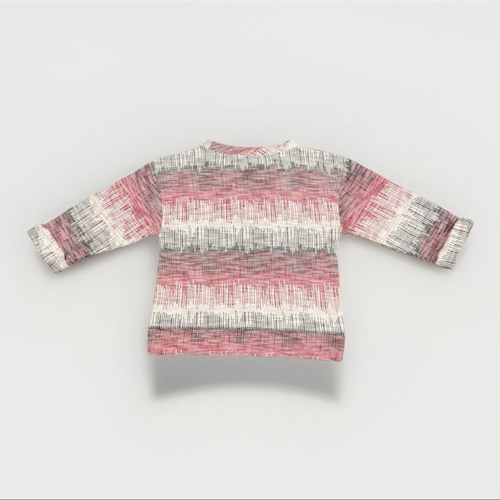 Anthropologie Indie Southwestern Sweatshirt Top Womens Small Pockets Casual Boho